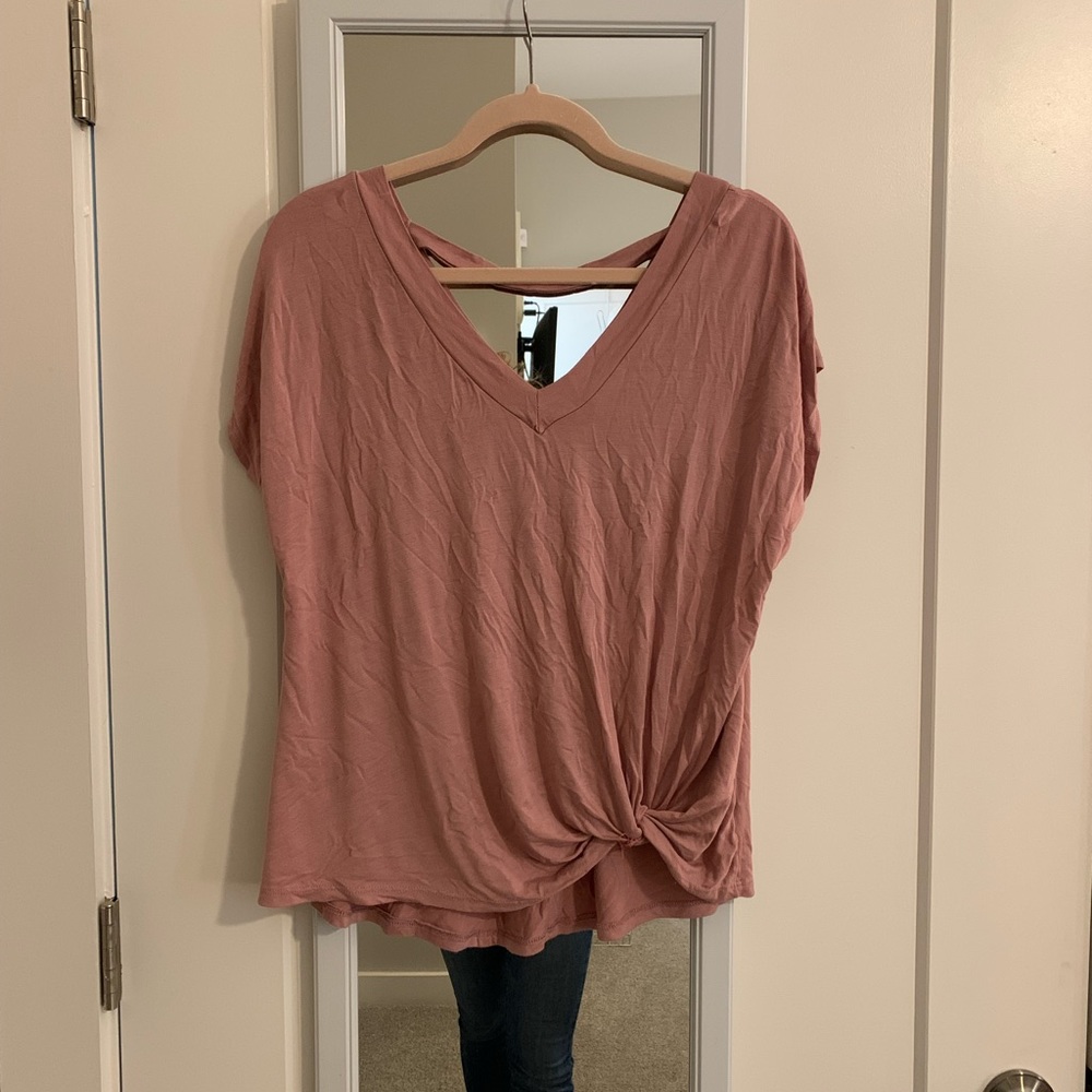 Comfy pink tshirt! Gently worn!